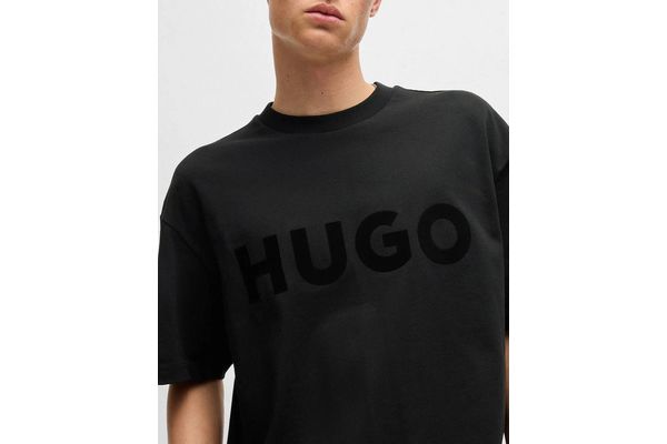 Ανδρικό Dinkee T-Shirt Μαύρο HUGO 50525765-001