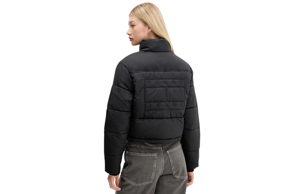Γυναικείο Μπουφάν Μαύρο Tommy Jeans DW0DW21620-BDS