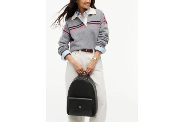 Γυναικείο Icon Σακίδιο Πλάτης Μαύρο Tommy Hilfiger AW0AW19284-BDS