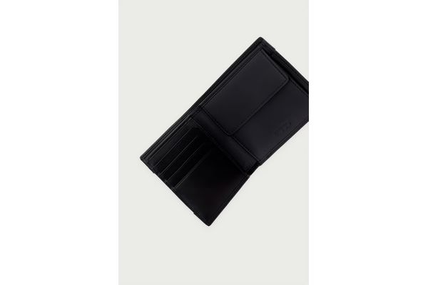 Ανδρικό Δερμάτινο Πορτοφόλι Μαύρο HUGO 50573576-001