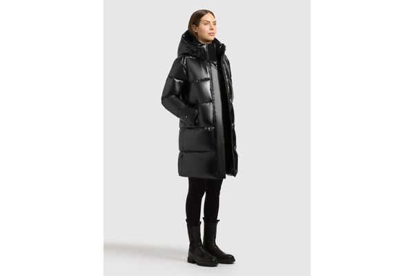 Γυναικείο Shiny Haya3 Μπουφάν Μαύρο Khujo KJ093CO263-BLACK