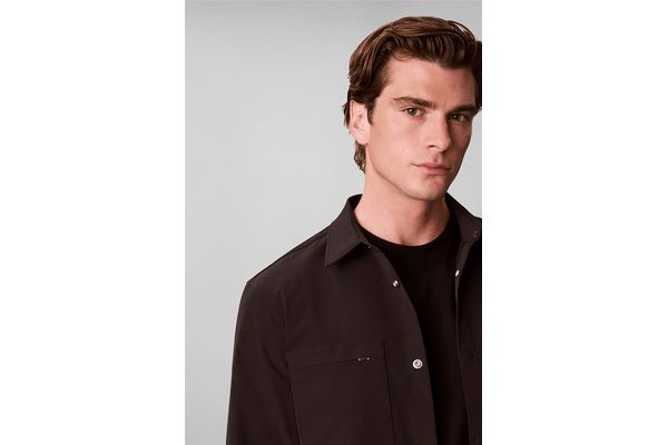 Ανδρικό Overshirt Μαύρο Calvin Klein LV04LH121G-UB1