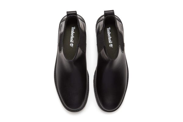 Ανδρικά Δερμάτινα Britton Drive Μποτάκια Μαύρα Timberland TB0A5RRD-W02