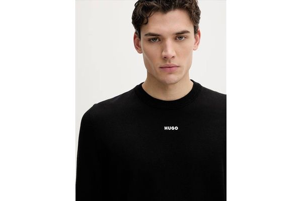 Ανδρικό San Cassius Πουλόβερ Μαύρο HUGO 50553588-001