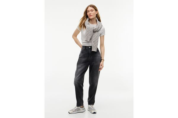 Γυναικείο 90's Mom Τζιν Μαύρο Tommy Jeans DW0DW23202-1BZ