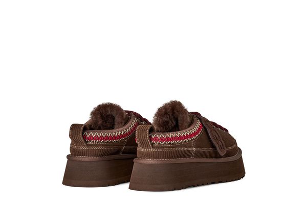 Γυναικείες Heritage Lace-Up Παντόφλες Καφέ UGG 1180361-BCDR
