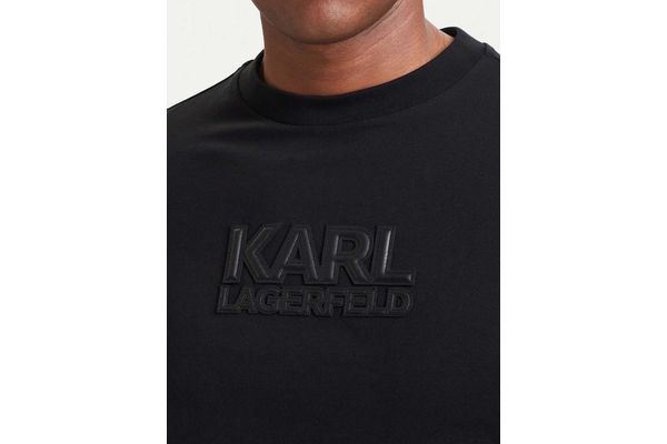 Ανδρικό T-shirt Μαύρο Karl Lagerfeld 755073 564250-990