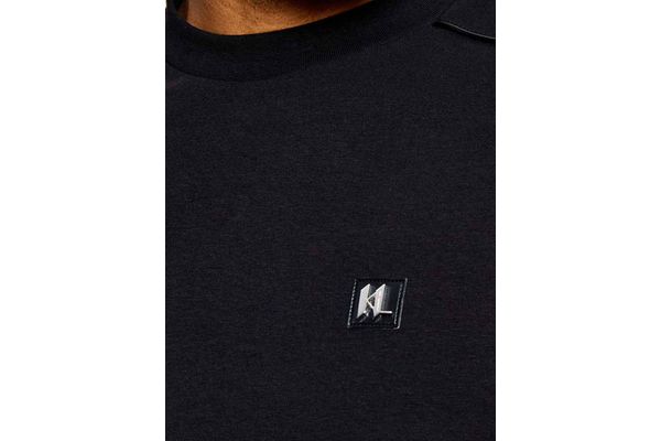 Ανδρικό T-shirt Μαύρο Karl Lagerfeld 755044 564235-990