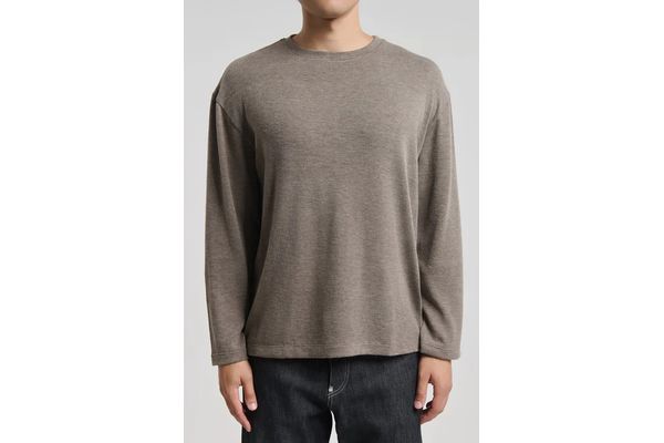 Ανδρικό Πουλόβερ Γκρι Royal Denim Masuda4071-Taupe