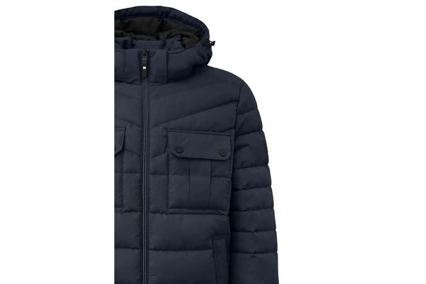 Ανδρικό Μπουφάν Navy Μπλε S.Oliver 2180156-5978