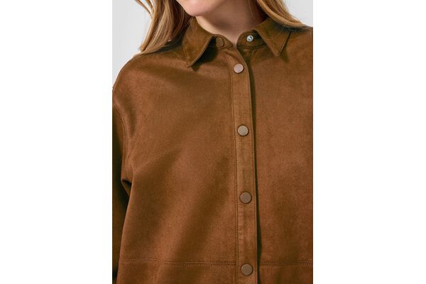 Γυναικείο Overshirt Καφέ S.Oliver 2183909-0009