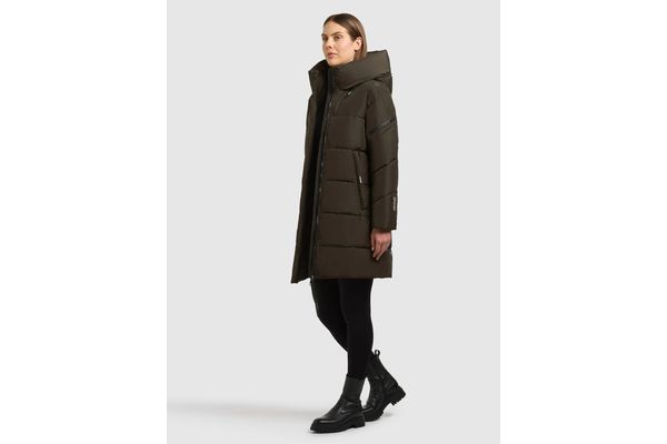Γυναικείο Emory Μπουφάν Λαδί Khujo KJ1209CO263-PAR GRE