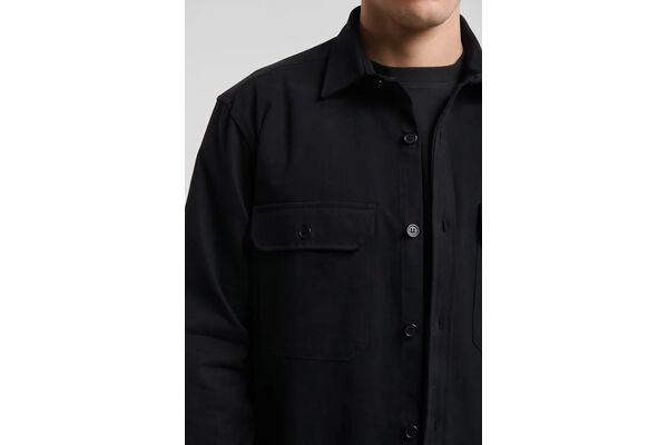 Ανδρικό Overshirt Μαύρο Royal Denim SKIVE5159-BLACK