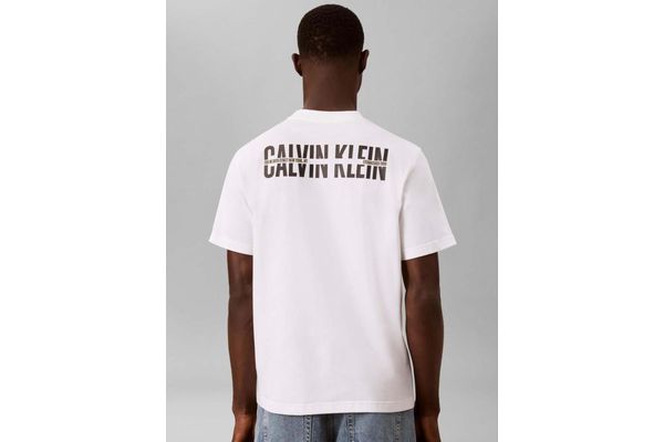 Ανδρικό T-shirt Λευκό Calvin Klein LV04RH821G-YAF