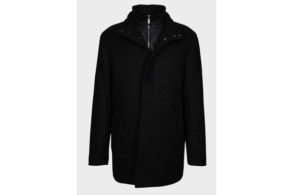 Ανδρικό Παλτό Μαύρο Karl Lagerfeld 505034 564585-990
