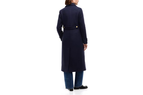Γυναικείο Παλτό Navy Μπλε Tommy Hilfiger WW0WW51554-C1G