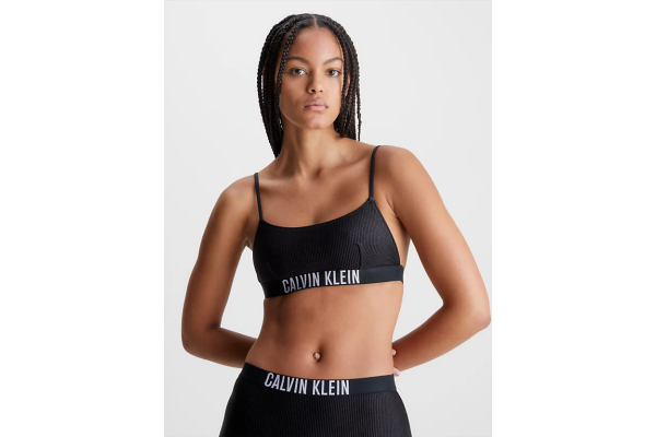 Γυναικείο Μπικίνι Τοπ Μαύρο Calvin Klein KW0KW01969-BEH