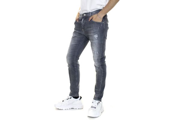 Ανδρικό Τζιν Γκρι Royal Denim KIAVARI-2050