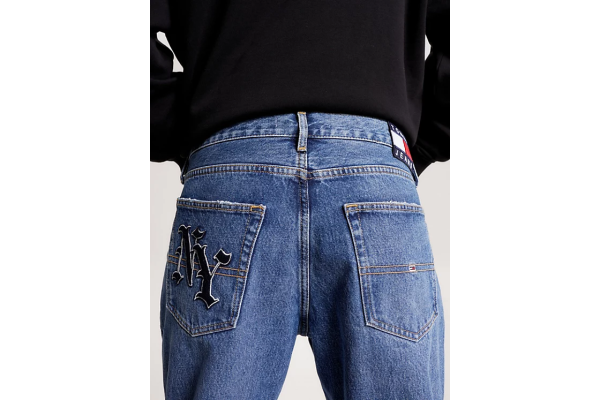 Ανδρικό Ethan Relaxed Straight Τζιν Μπλε Tommy Jeans DM0DM17433-1A5