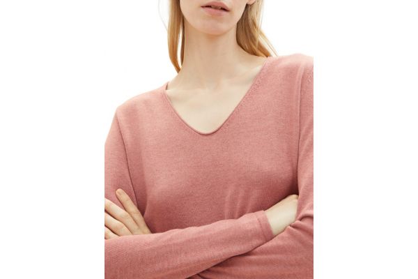 Γυναικείο Πουλόβερ Σομόν Tom Tailor 012976-33157