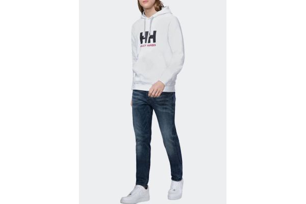 Ανδρικό Logo Φούτερ Λευκό Helly Hansen 33977-001