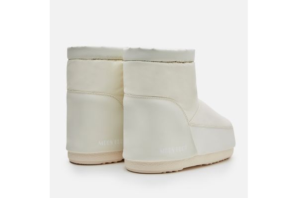 Unisex Icon Low Nolace Rubber Μπότες Μπεζ Moon Boot 14094100-003