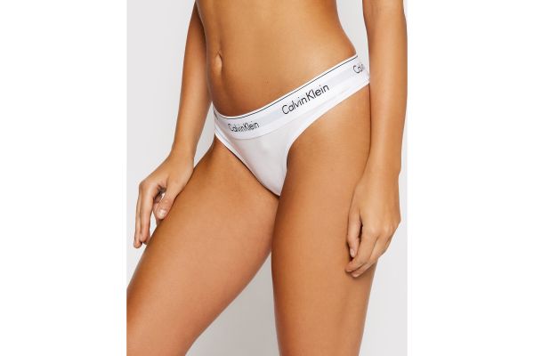 Γυναικείο Στρινγκ Λευκό Calvin Klein 0000F3786E-100