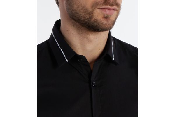 Ανδρικό Kenan Πουκάμισο Μαύρο Hugo 50513925-001