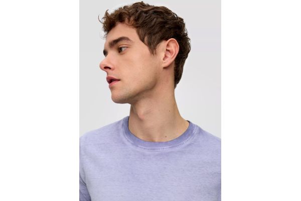 Ανδρικό T-Shirt Λιλά S.Oliver 2141047-4809