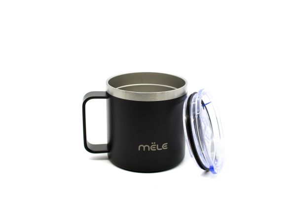 Ποτήρι Θερμός 420ml Μαύρο Mele M300-BLACK