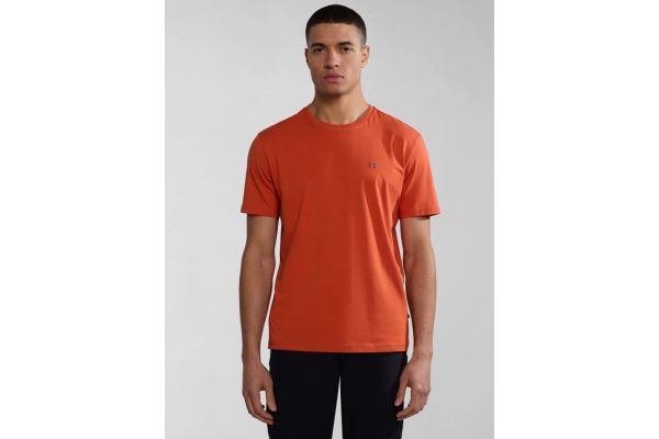 Ανδρικό Salis T-shirt Πορτοκαλί Napapijri NP0A4H8D-A621