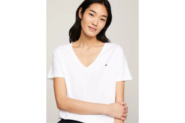 Γυναικείο Modern T-shirt Λευκό Tommy Hilfiger WW0WW39781-YCF