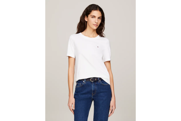Γυναικείο Modern T-shirt Λευκό Tommy Hilfiger WW0WW39848-YCF