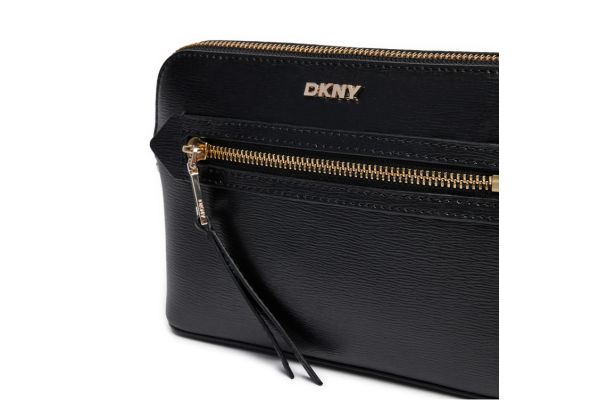 Γυναικεία Δερμάτινη Bryant Ave Τσάντα Χιαστί Μαύρη DKNY R42EKE17-BGD