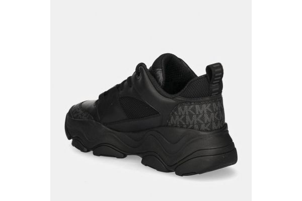 Ανδρικά Δερμάτινα Altlas Sneakers Μαύρα Michael Kors 42F4ATFS3D-001