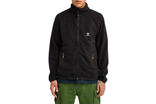 Ανδρική Fleece Ζακέτα Μαύρη Timberland TB0A62EY001