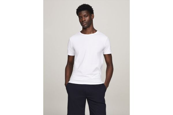 Ανδρικό Σετ T-shirt 3 Τεμαχίων Λευκό Tommy Hilfiger UM0UM03138-0WT