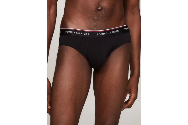 Ανδρικό Σετ Σλιπ 3 Τεμαχίων Μαύρο Tommy Hilfiger 1U87903766-990