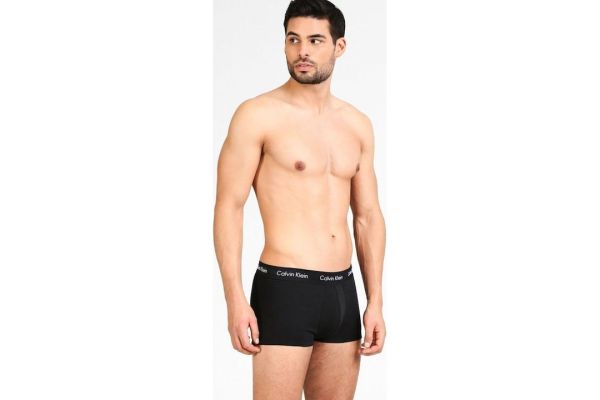 Ανδρικό Σετ Μπόξερ 3 Τεμάχια Μαύρα Calvin Klein 0000U2664G-XWB