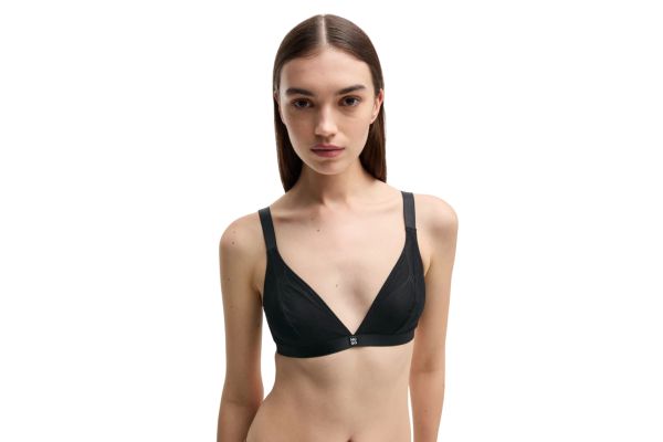 Γυναικείο Triangle Sporty Lace Σουτιέν Μαύρο Hugo 50527185-001