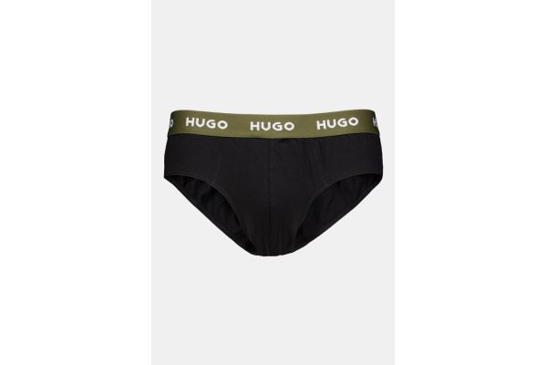 Ανδρικό Σλιπ Σετ 3 Τεμαχίων Μαύρο Hugo 50517879-989