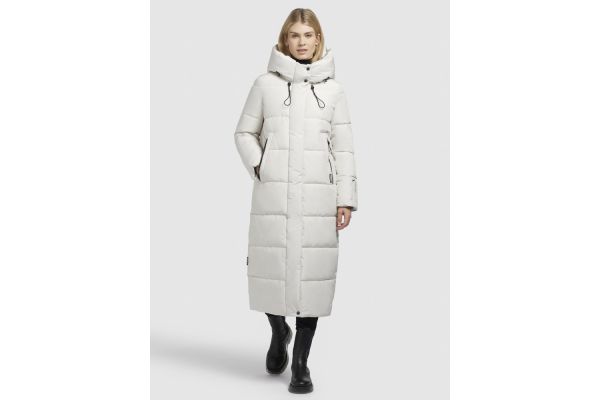Γυναικείο Soulani4 Μπουφάν Εκρού Khujo KJ1165CO243-135 CREMA