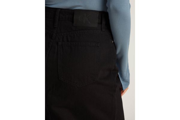 Γυναικεία Maxi Τζιν Φούστα Μαύρη Calvin Klein J20J224094-1BY