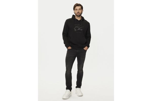 Ανδρικό Φούτερ Μαύρο Karl Lagerfeld 705003 544910-160