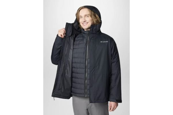 Ανδρικό Point Park Μπουφάν Μαύρο Columbia 2090342-010