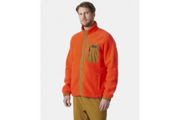 Ανδρική Panorama Pile Snap Ζακέτα Πορτοκαλί Helly Hansen 63348-147