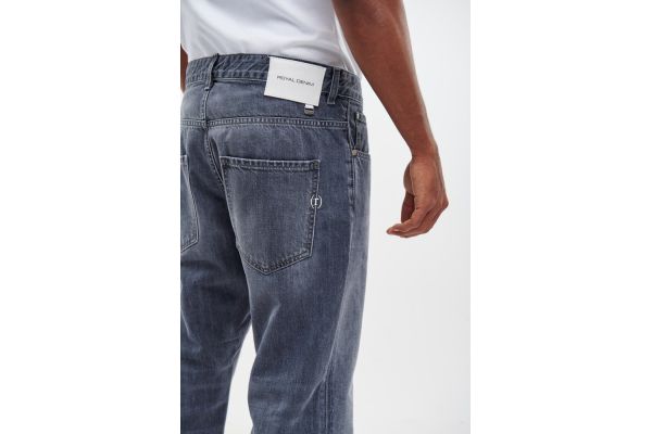 Ανδρικό Τζιν Γκρι Royal Denim SENDAI-2217