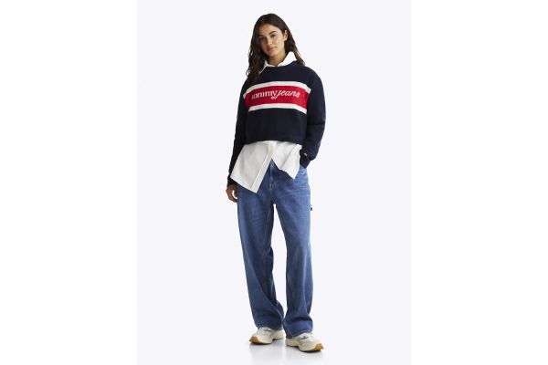 Γυναικεία The Coney Metallic Sneakers Μπεζ Tommy Jeans EN0EN02772-ACG