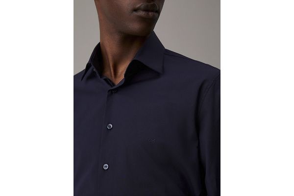 Ανδρικό Πουκάμισο Navy Μπλε Calvin Klein K10K109509-CHW