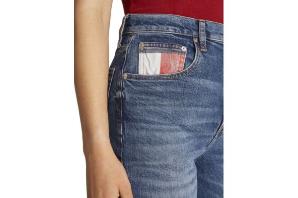 Γυναικείο Mom Τζιν Μπλε Tommy Jeans DW0DW20224-1BK